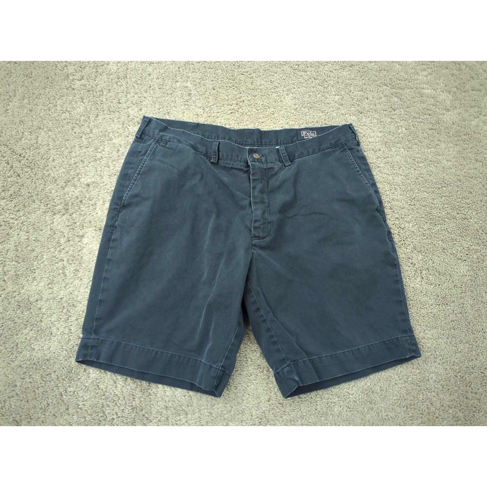 Polo Ralph Lauren Chino Shorts Mens‎ 38 Navy Inseam: 8.5" Golf Preppy Casual